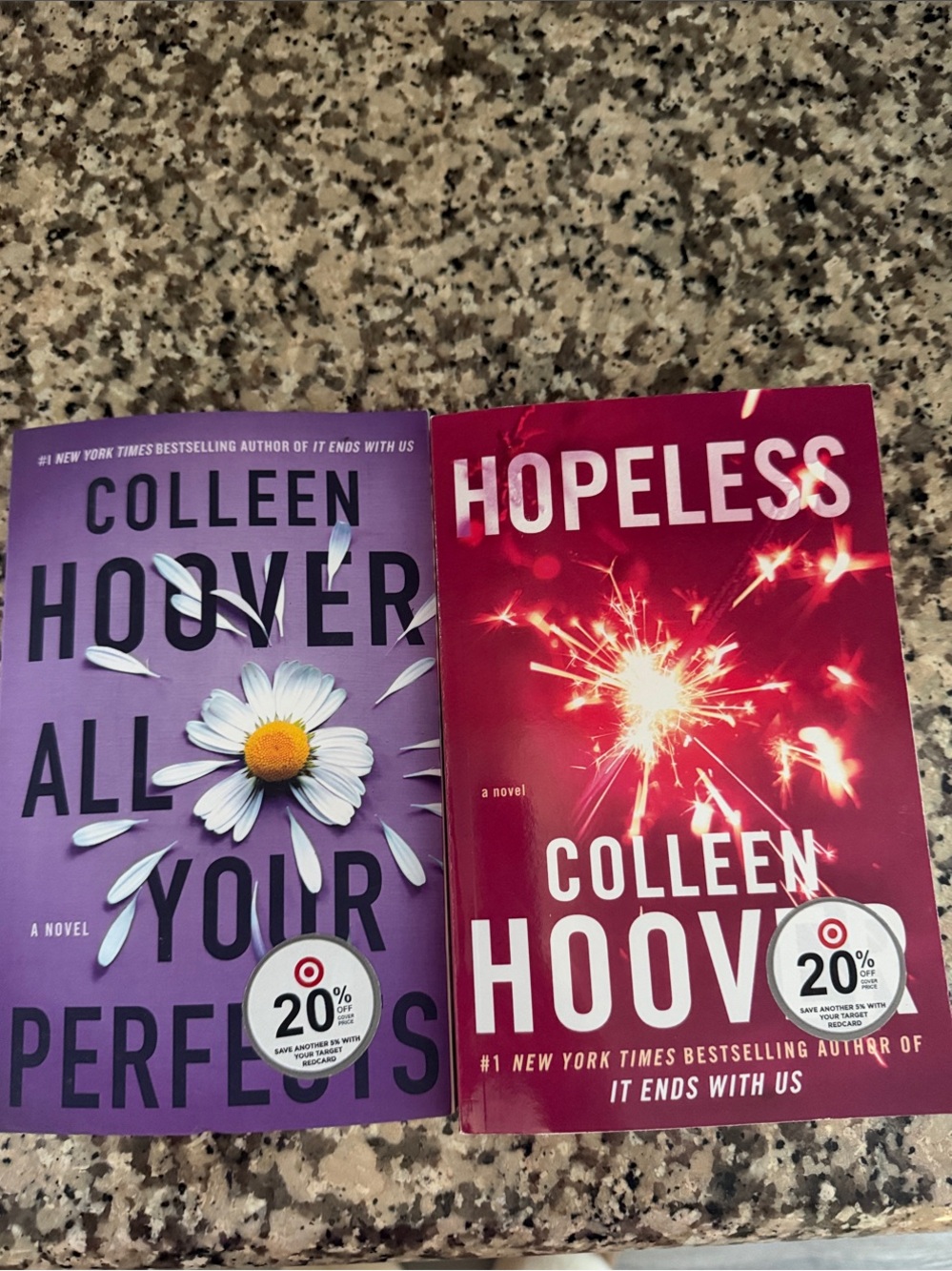 Colleen Hoover Paperback Bundle - Purple & Red Covers